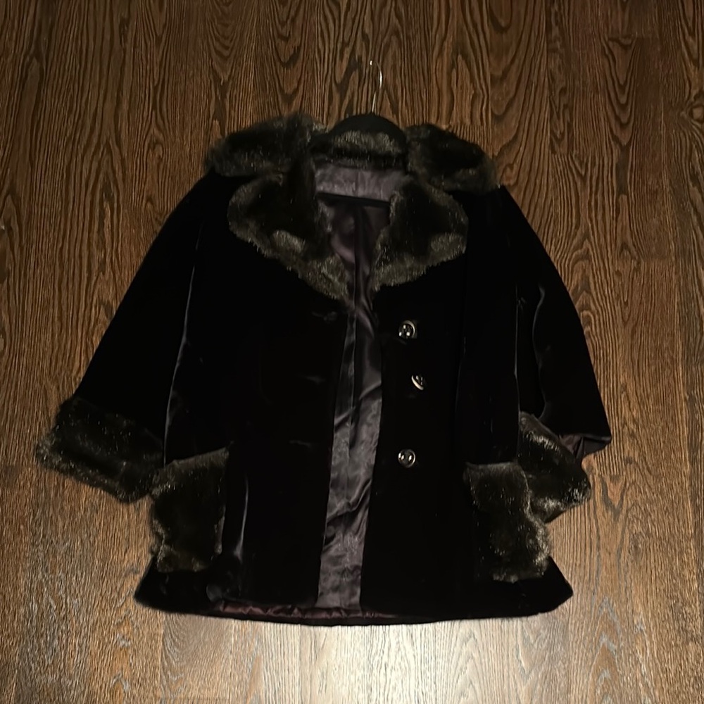 Russell Taylor Faux Fur Made in USA Borgazia Coat